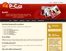 Tablet Screenshot of p-c.cz